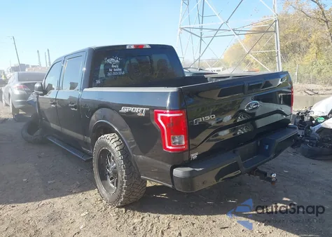 2016 Ford F-150 Xlt z USA, uszkodzony, nr VIN 1FTEW1EG0GFD25321